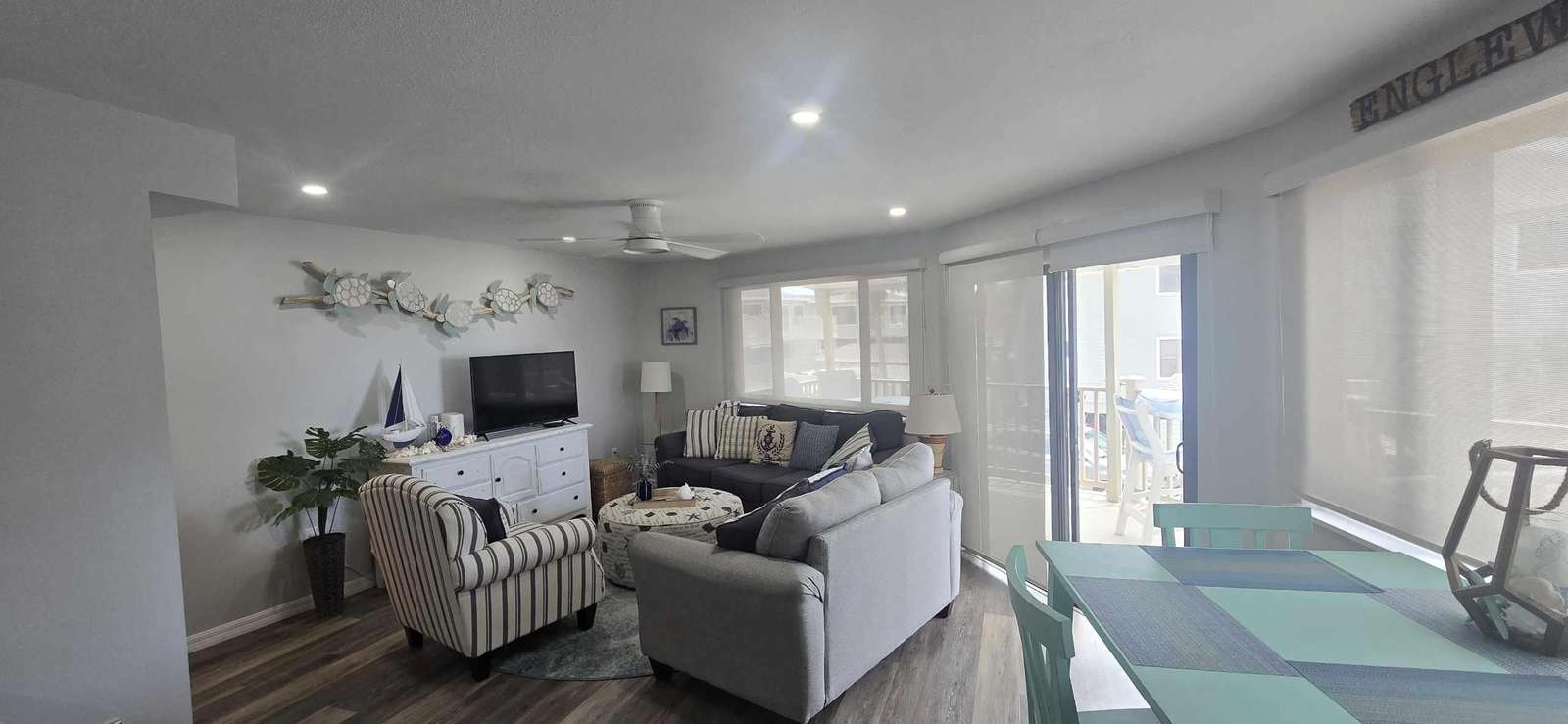 Living Room and Dining Table