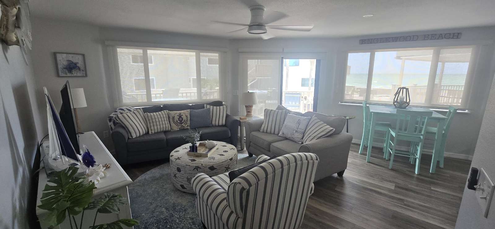 Living Room and Dining Table