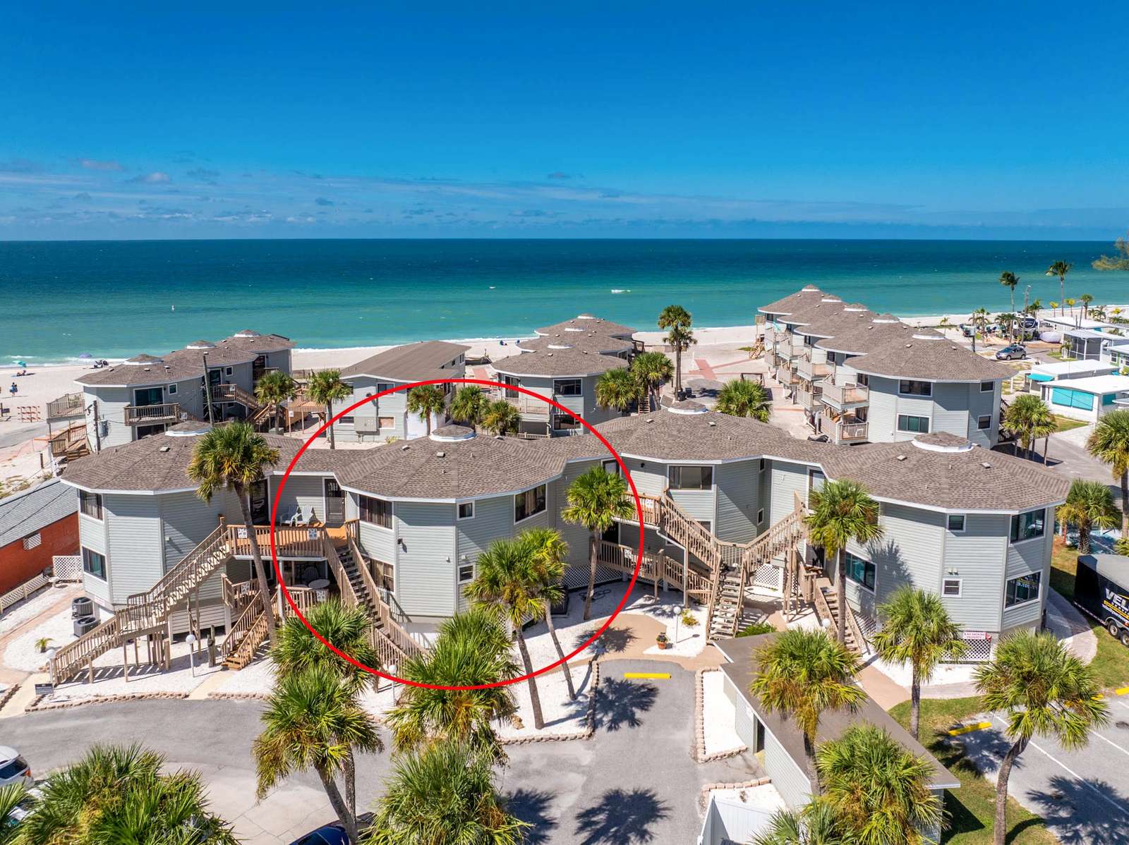 Aerial View of Condo Building