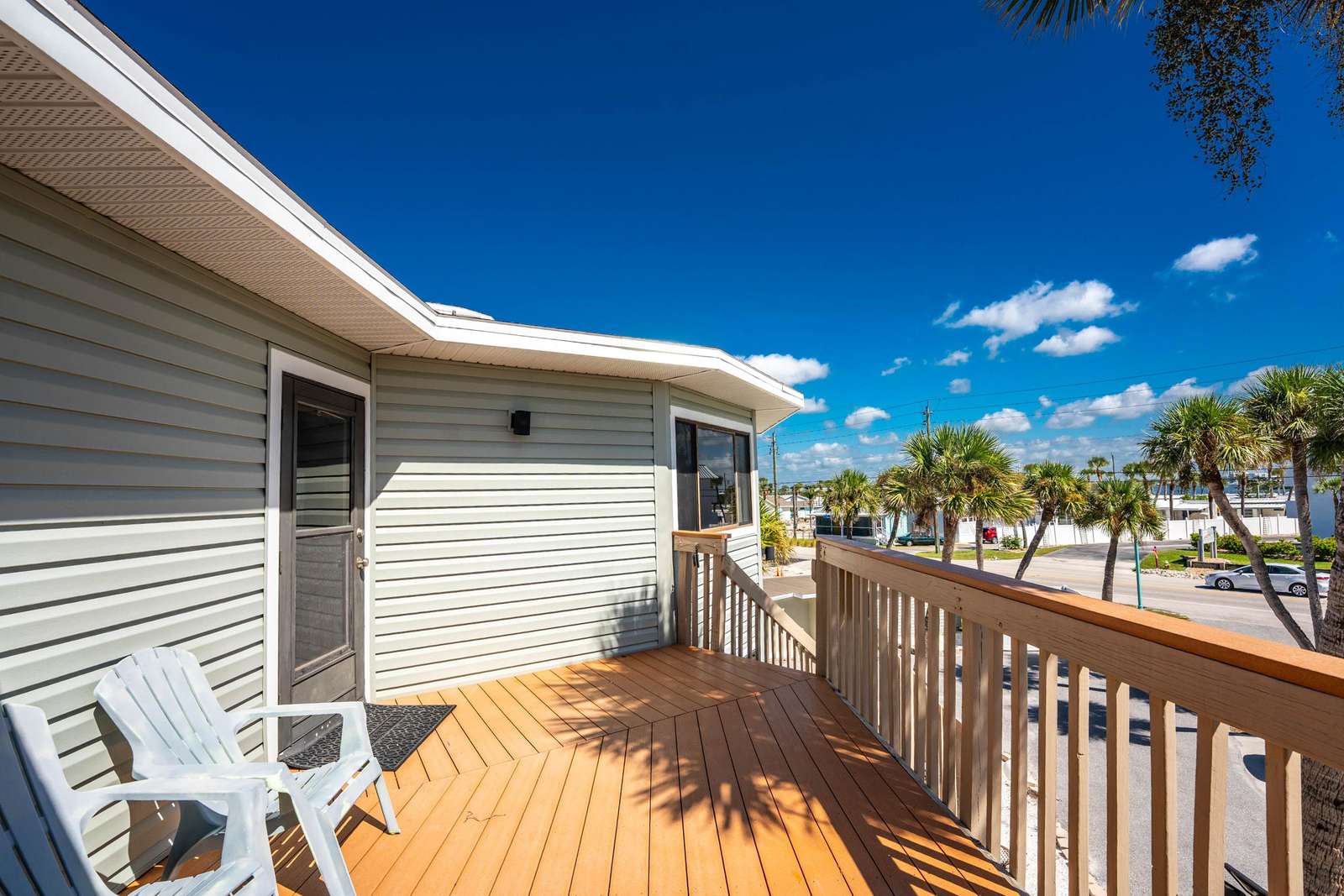 Sunny Deck with Chairs