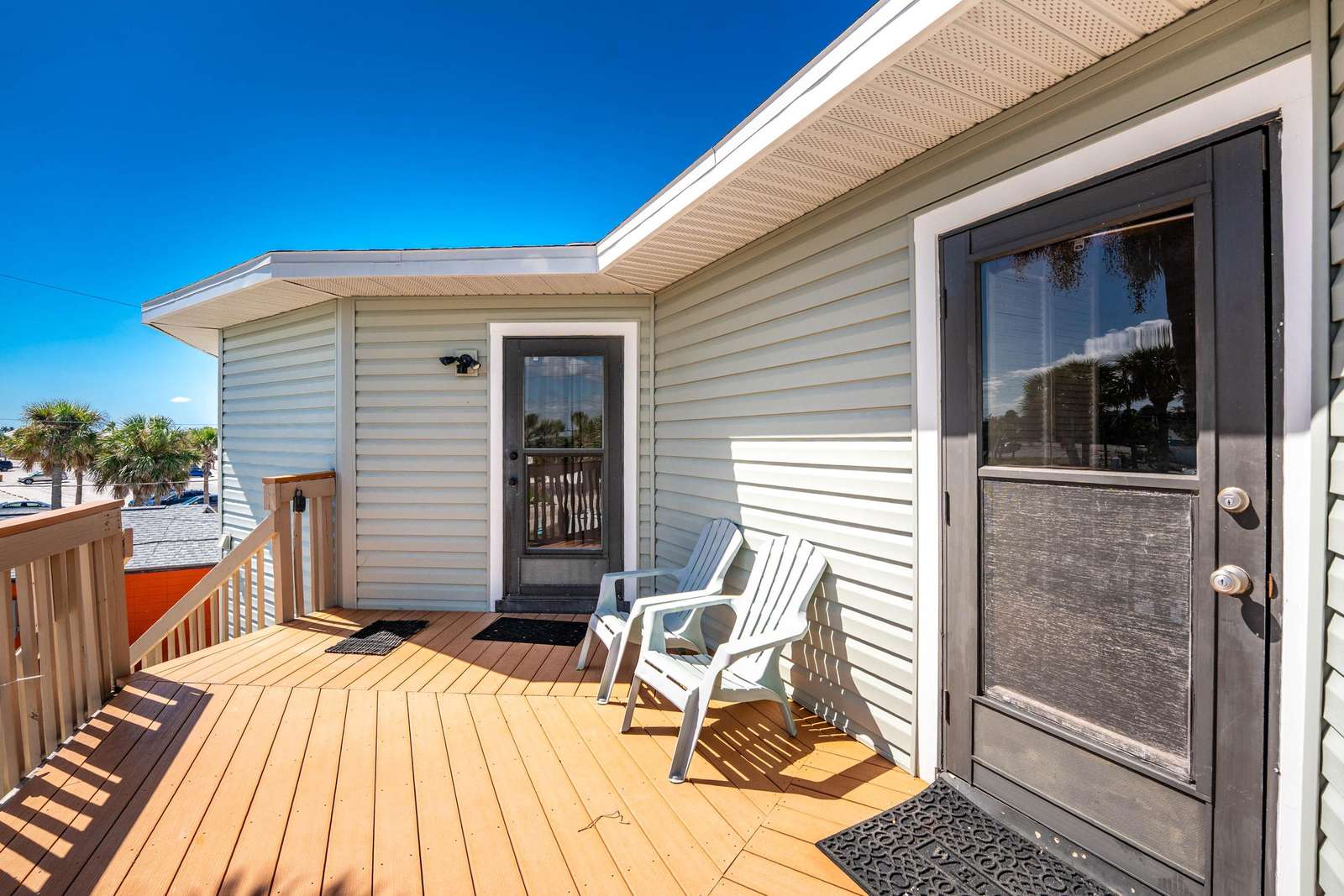 Sunny Deck with Chairs