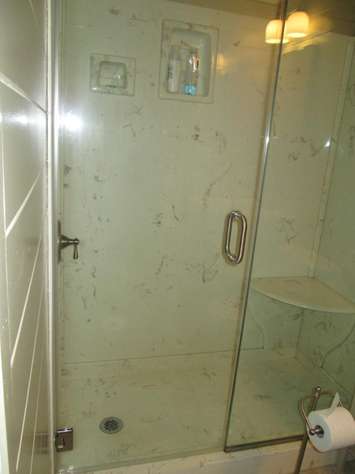 walk in shower