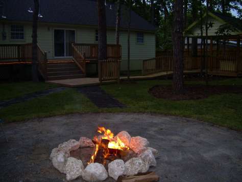 Enjoy an fire on those chilly nights
