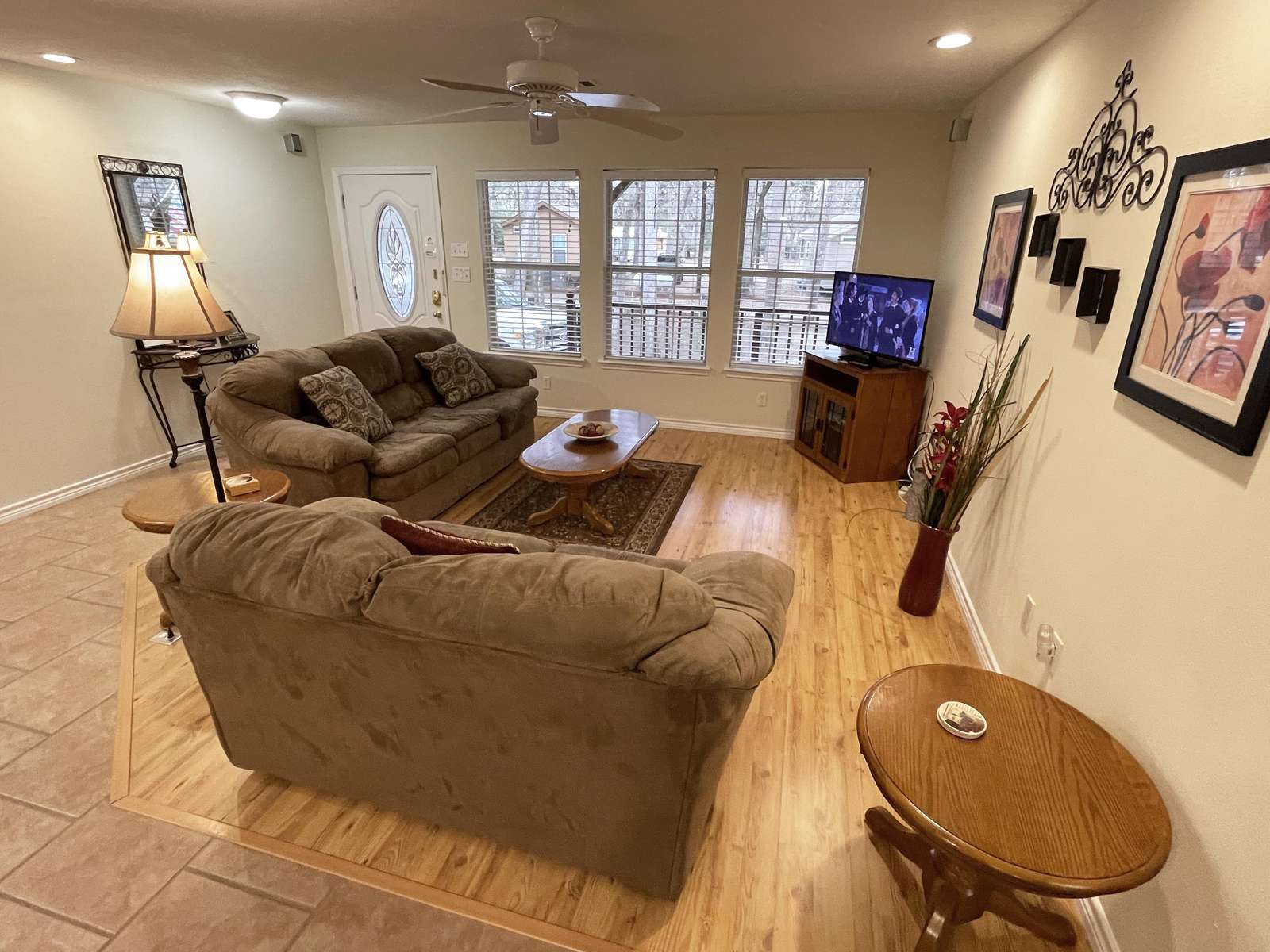 Our Guests enjoy the open floor plan and amenities of the home.