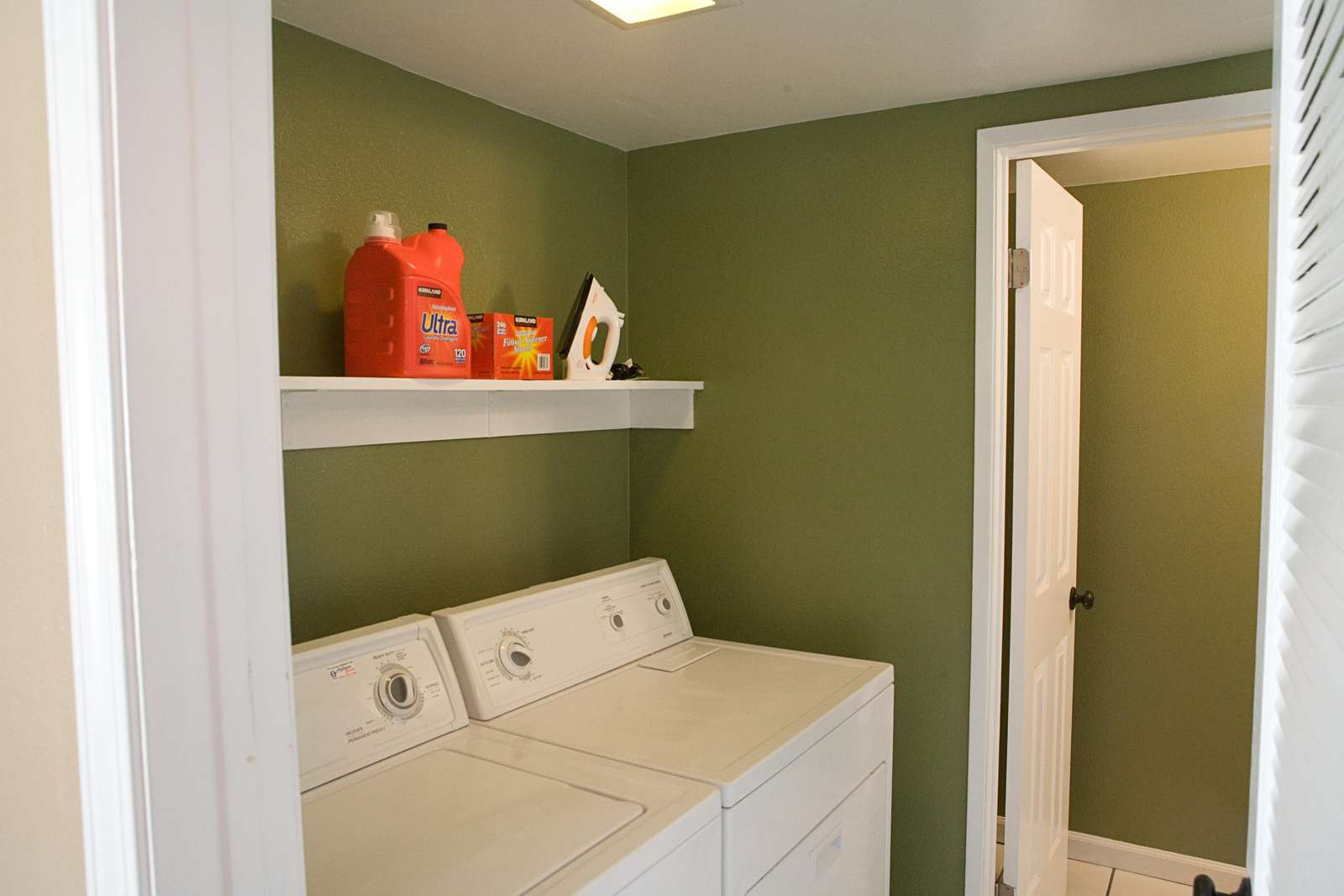 Laundry Room inside (1/2 bath downstairs too)