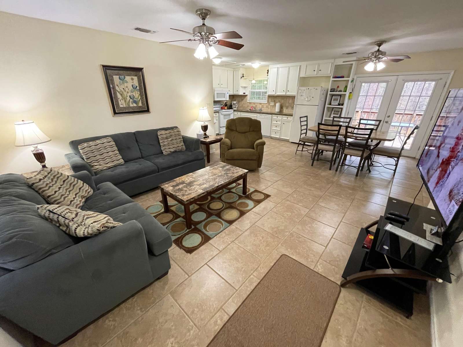 Walking in the front door you instantly notice the open concept.