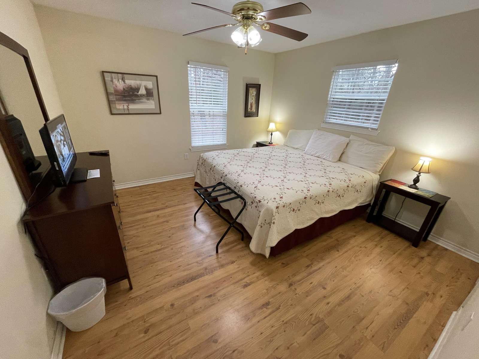 The 2nd King Bedroom is quite roomy and comfortable.