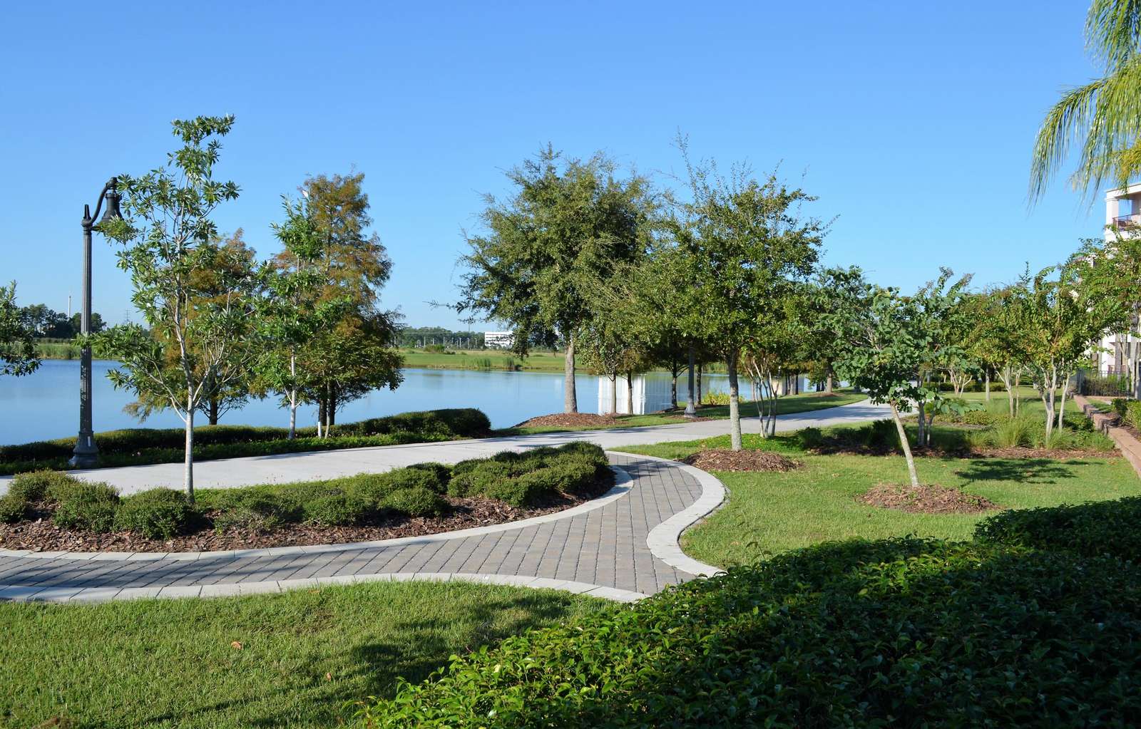 Jogging trails surrounding resort