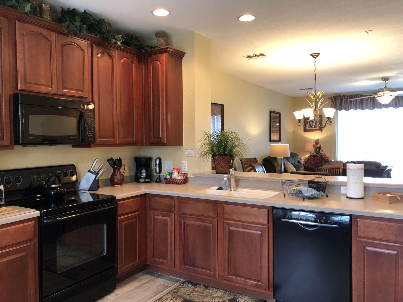 Fully equipped kitchen
