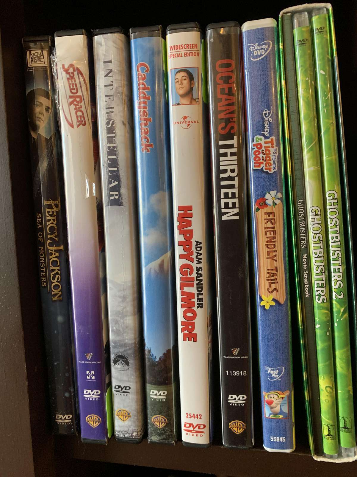 DVD library