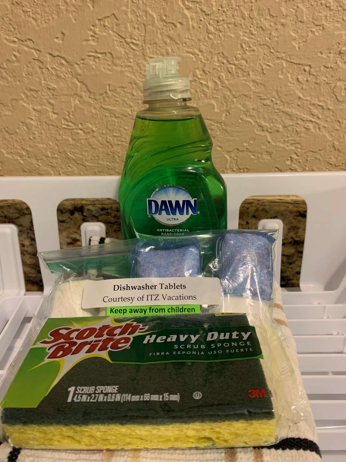 Dish washing starter kit