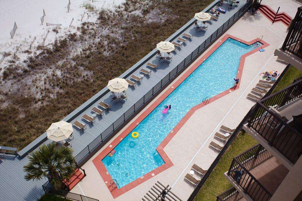View of Lap Pool From Balcony