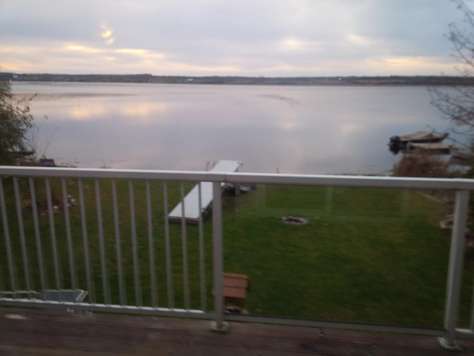 View from wraparound deck