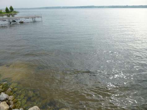 Sandy shoreline