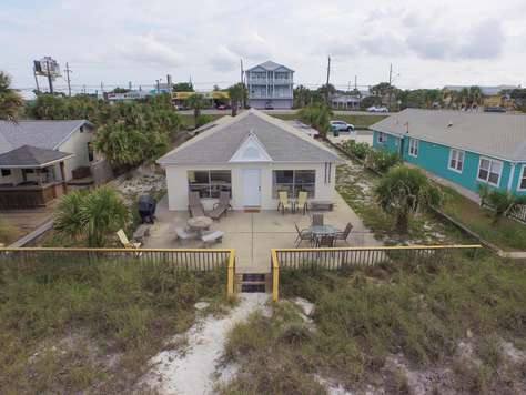 Backview of Home