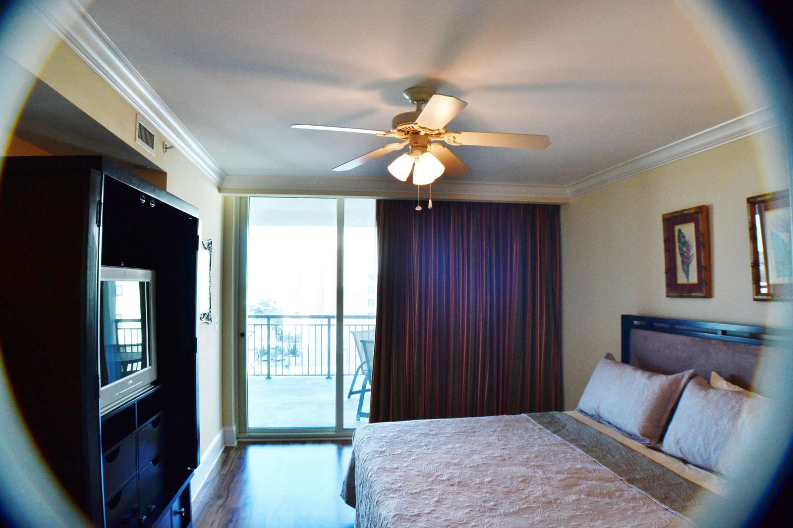 Master suite with private bath