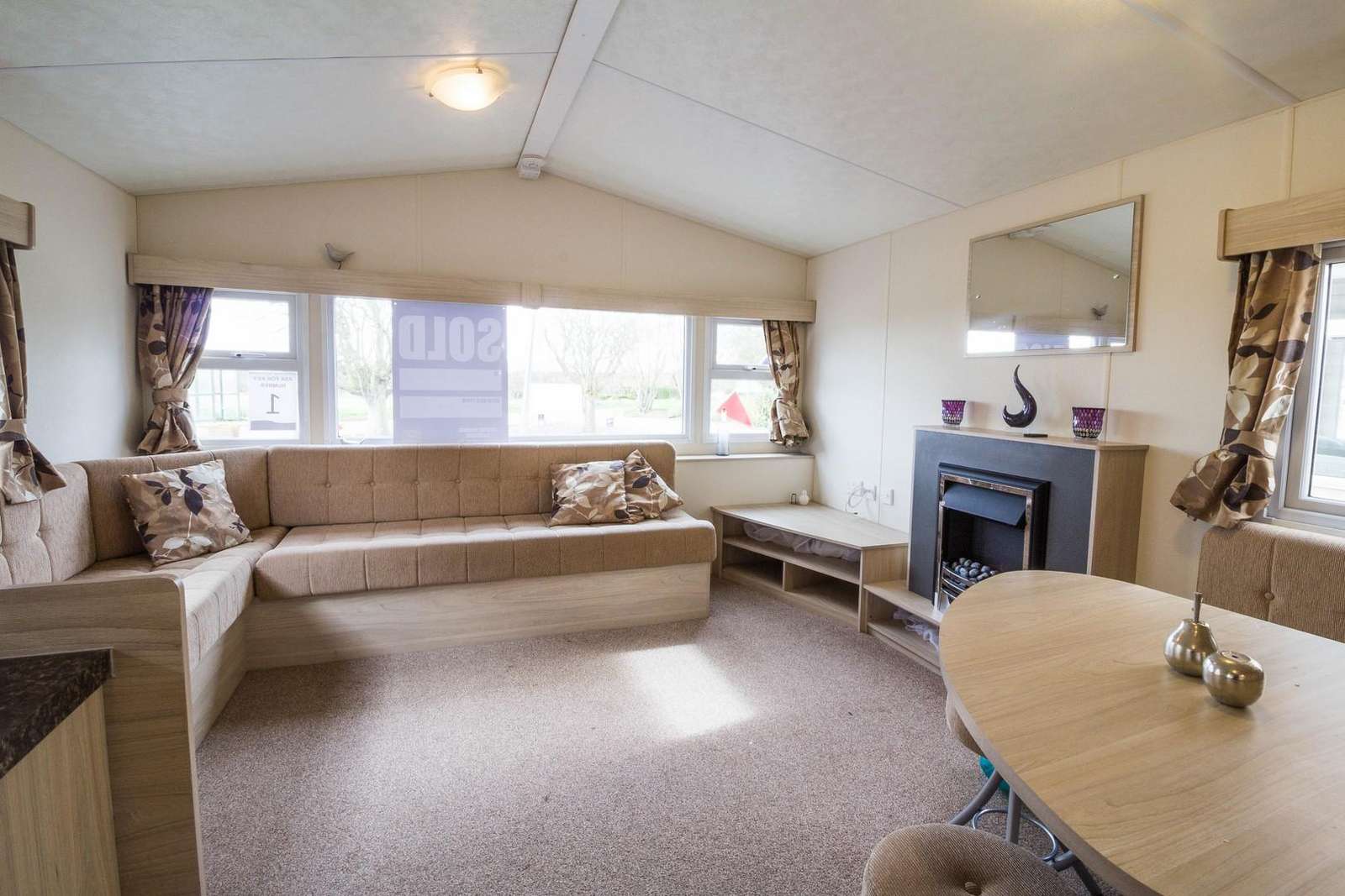 Don't forget to download your loyalty card after staying in this caravan for hire.