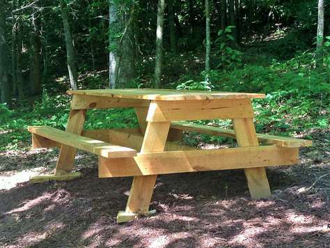 Dine "Alfresco" to the sounds of the rushing Creek