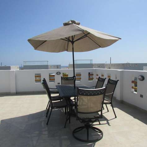 Terrasse sur le toit
