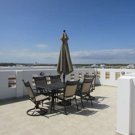 Terrasse sur le toit