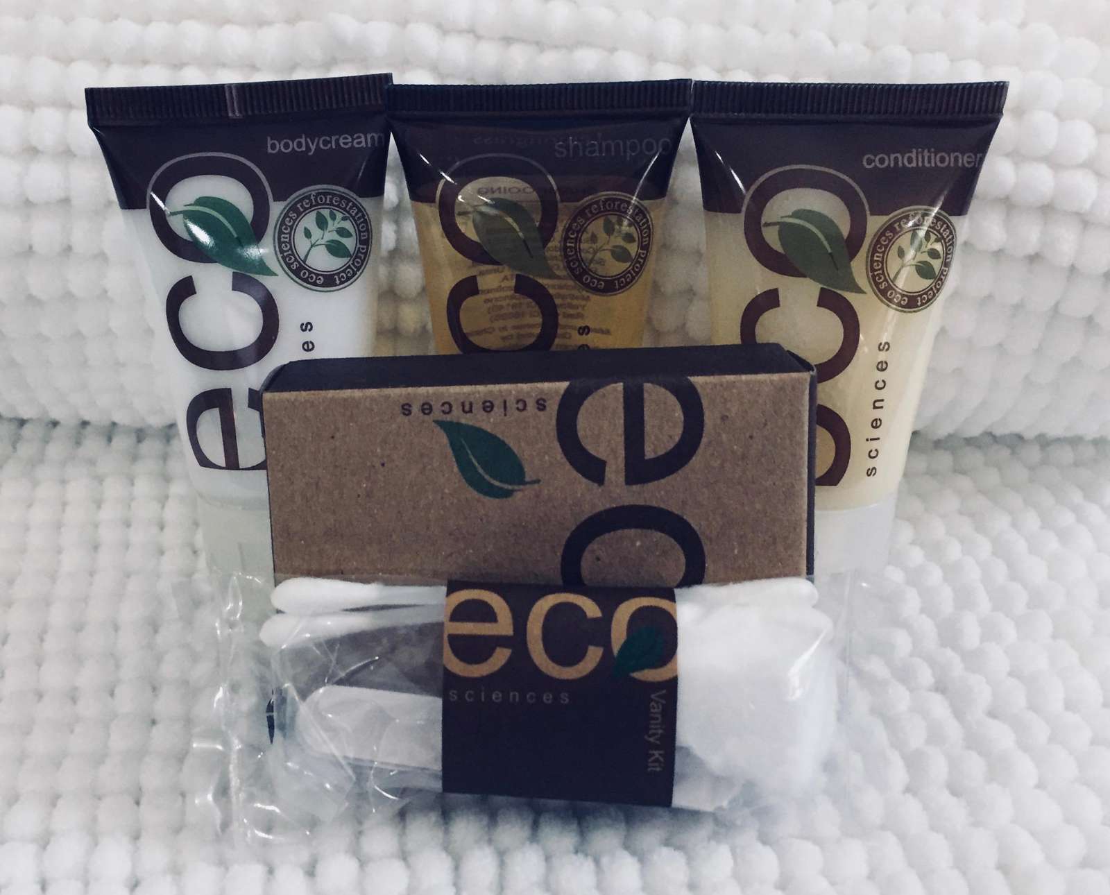 "In case you forgot something" size Guest amenities are provided