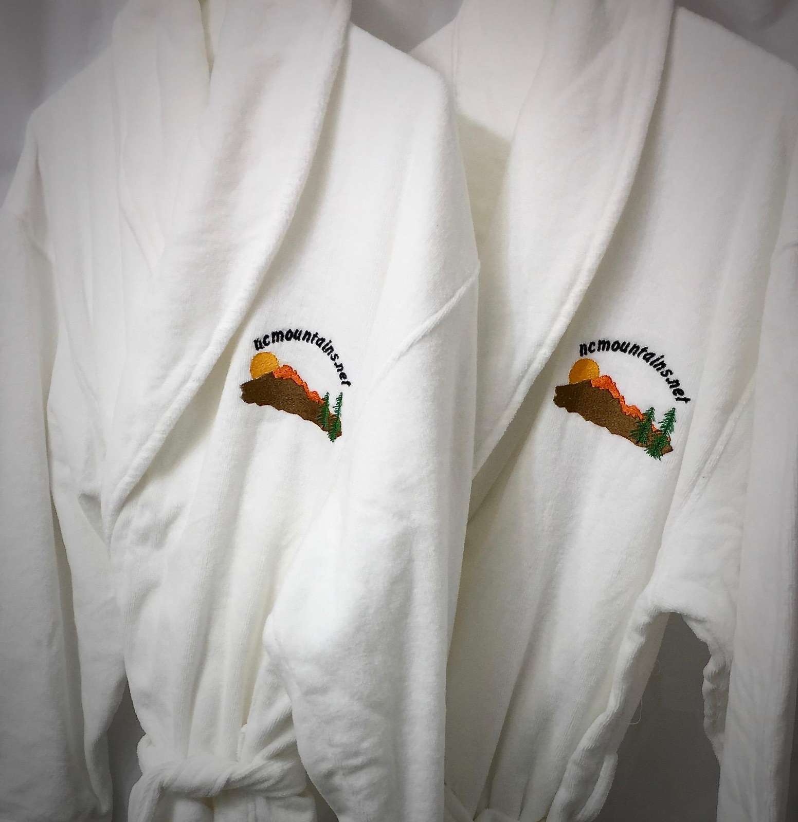 Two plush bathrobes are available for your use during your stay
