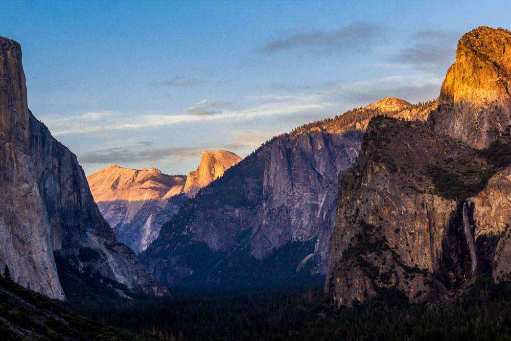 Tunnel view of Yosemite Valley.
