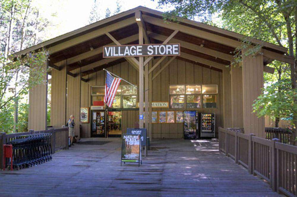 The grocery store in Yosemite Village.