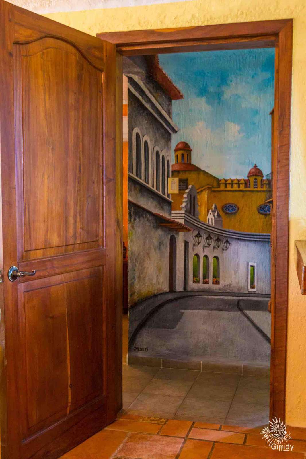 Door and Mural