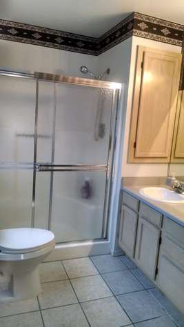 Master Bath walk-in shower