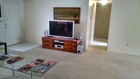 Large flat screen