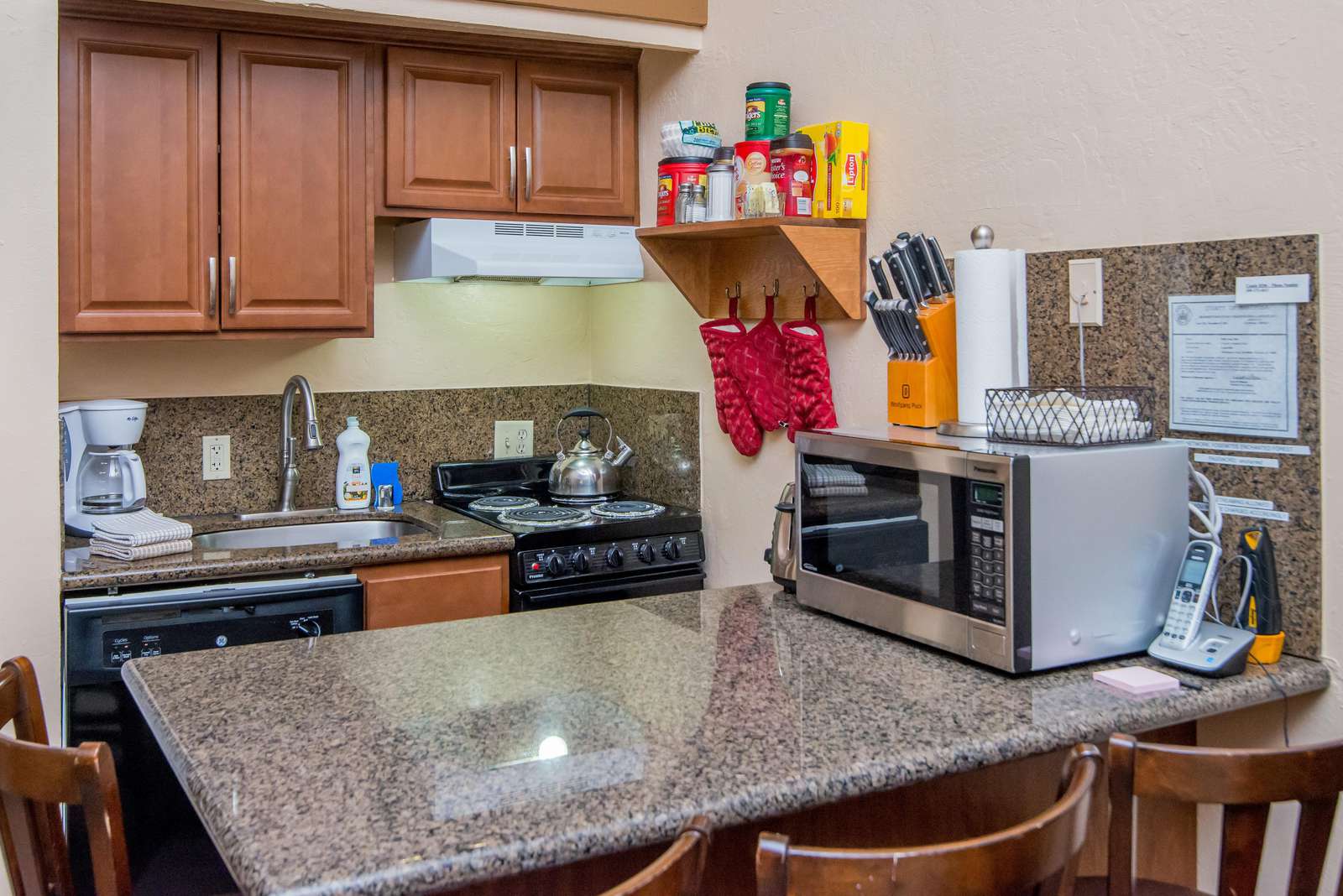 Your fully equipped kitchen.