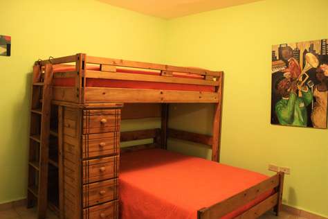 Second bedroom with bunk bed