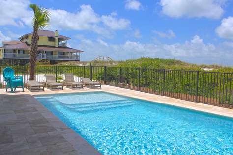 Large gulf front private pool