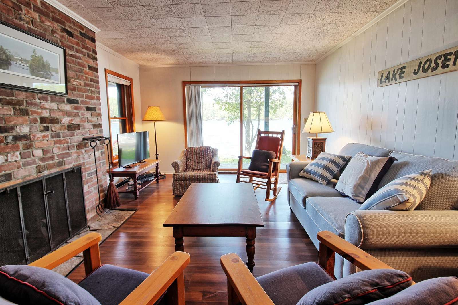 Lower level rec room