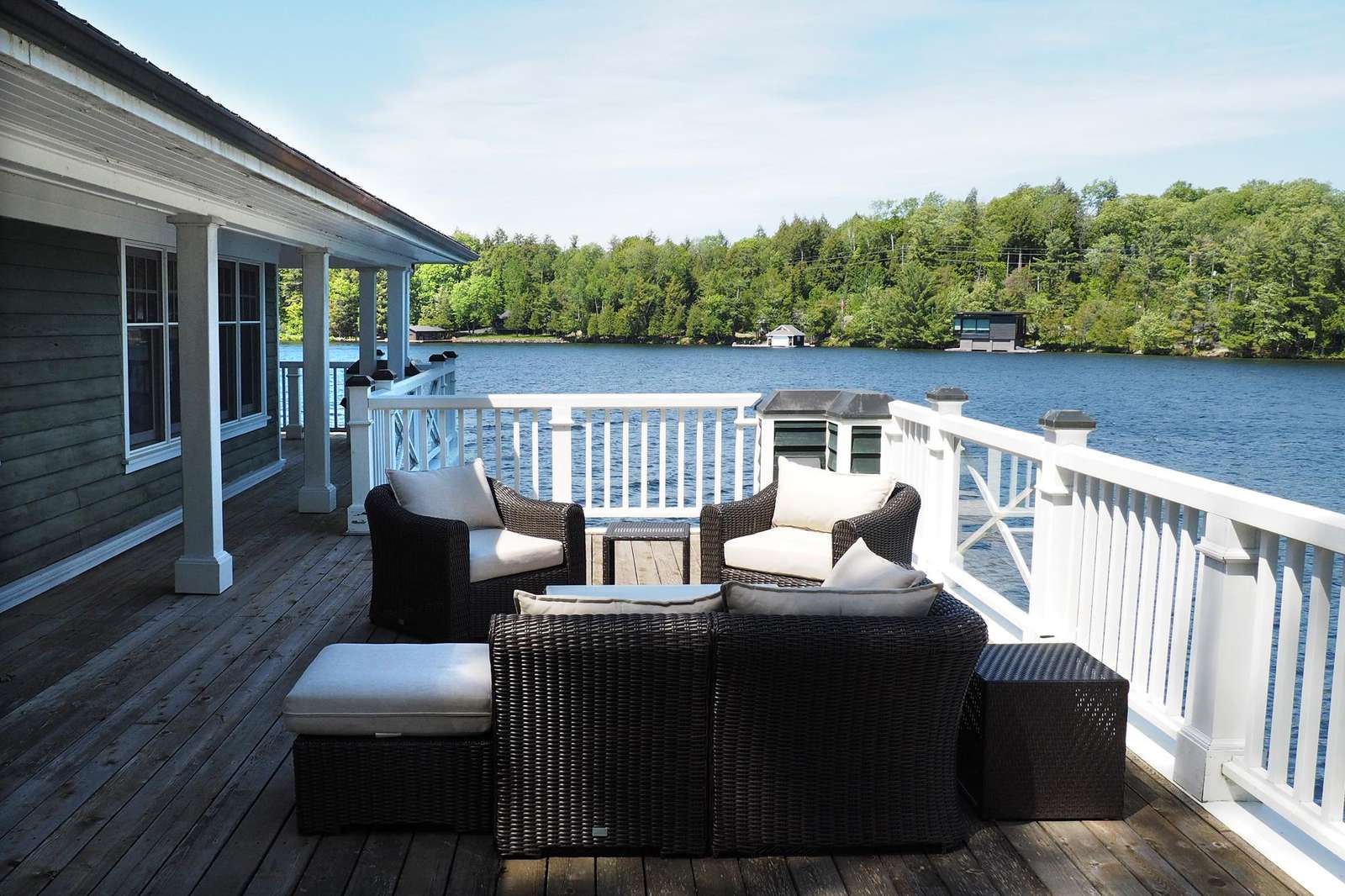 Boathouse deck