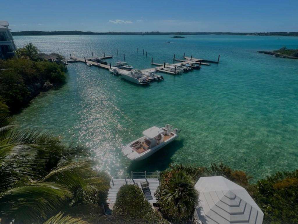 Private dock with stunning turquoise water views for relaxation