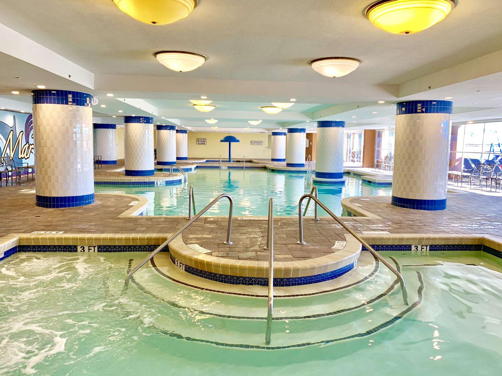 Indoor hot tub