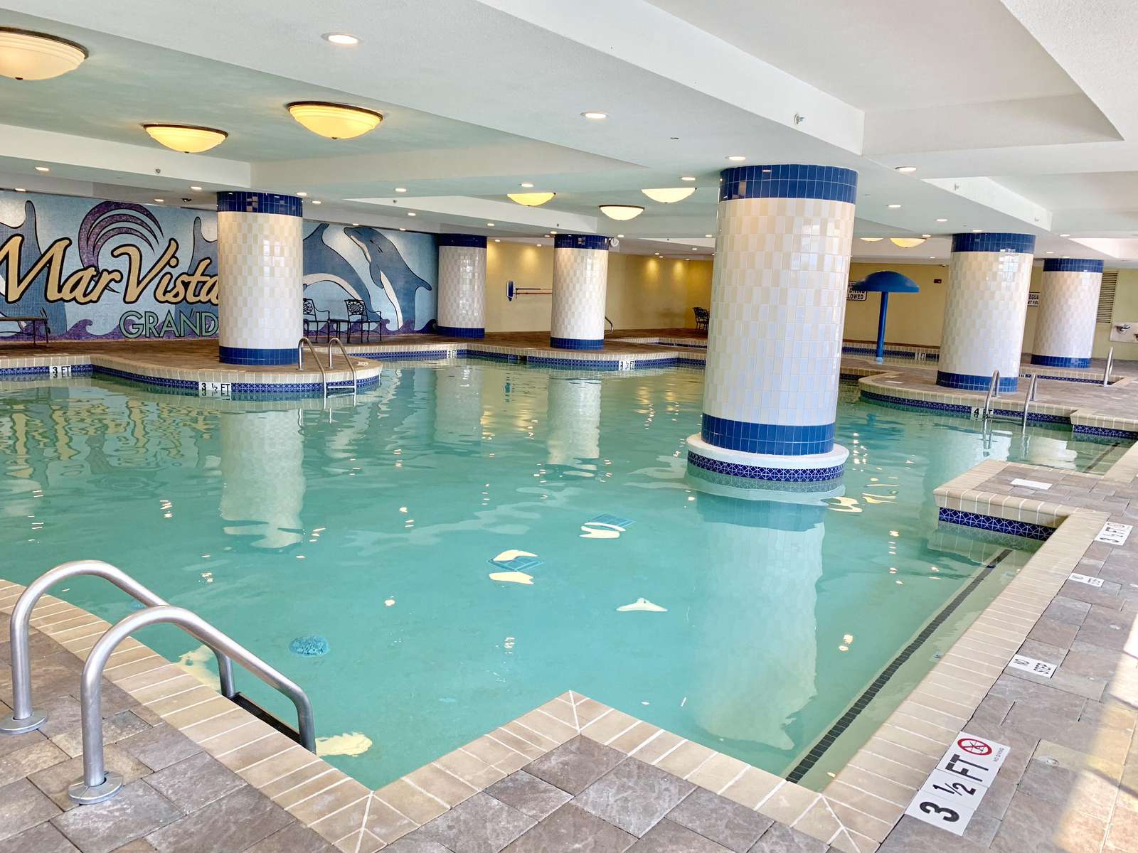Indoor pool area