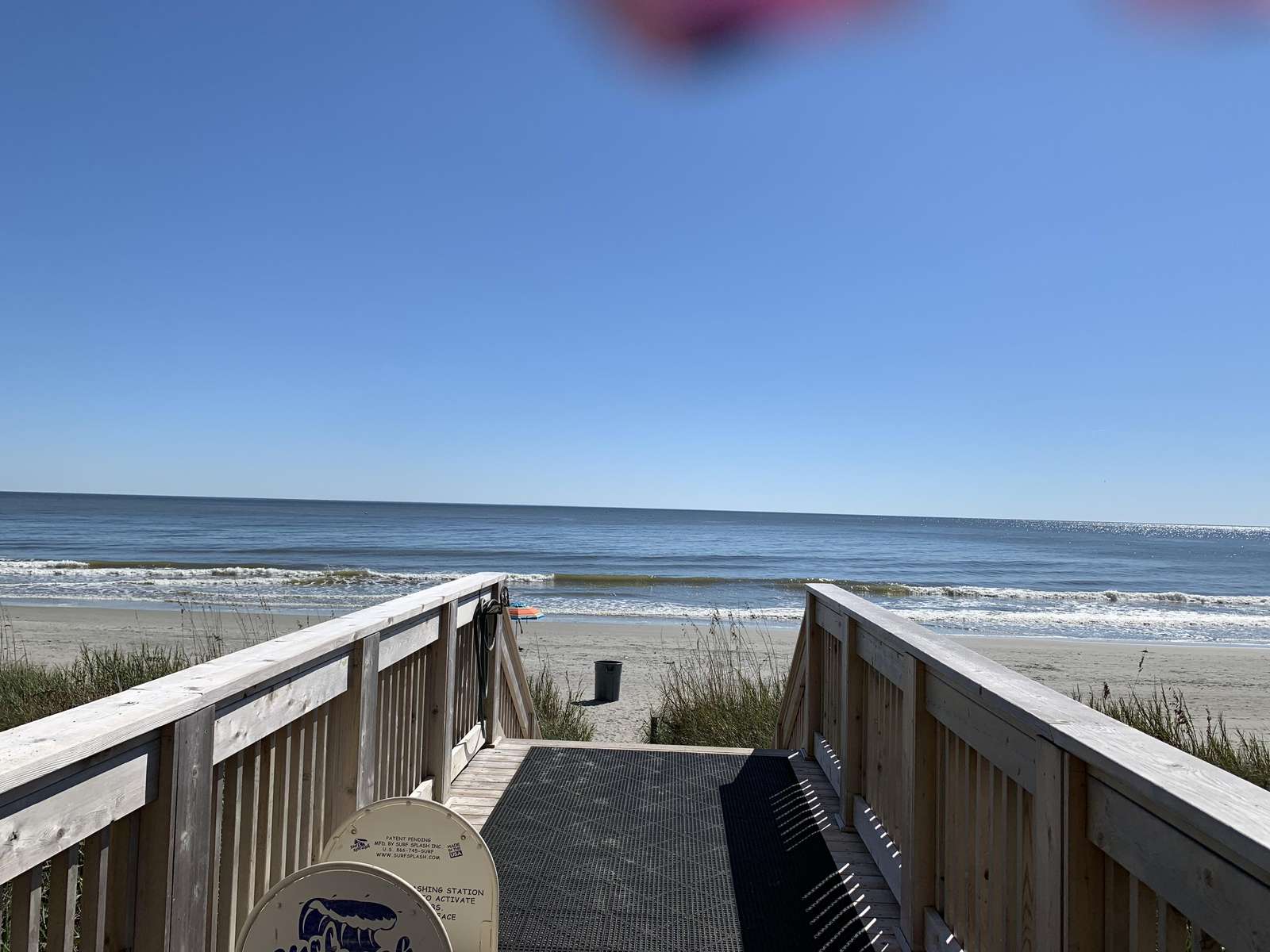 Private beach access