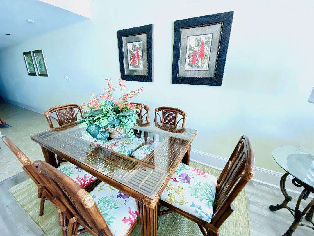 Beautiful dining area