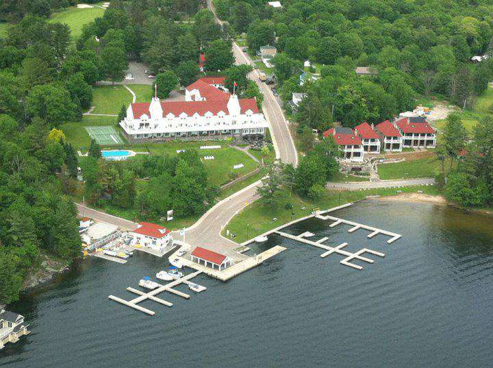 Areial view of Windermere House