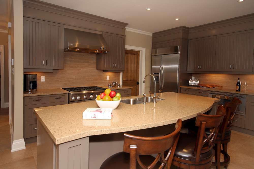 Granite top island for 3