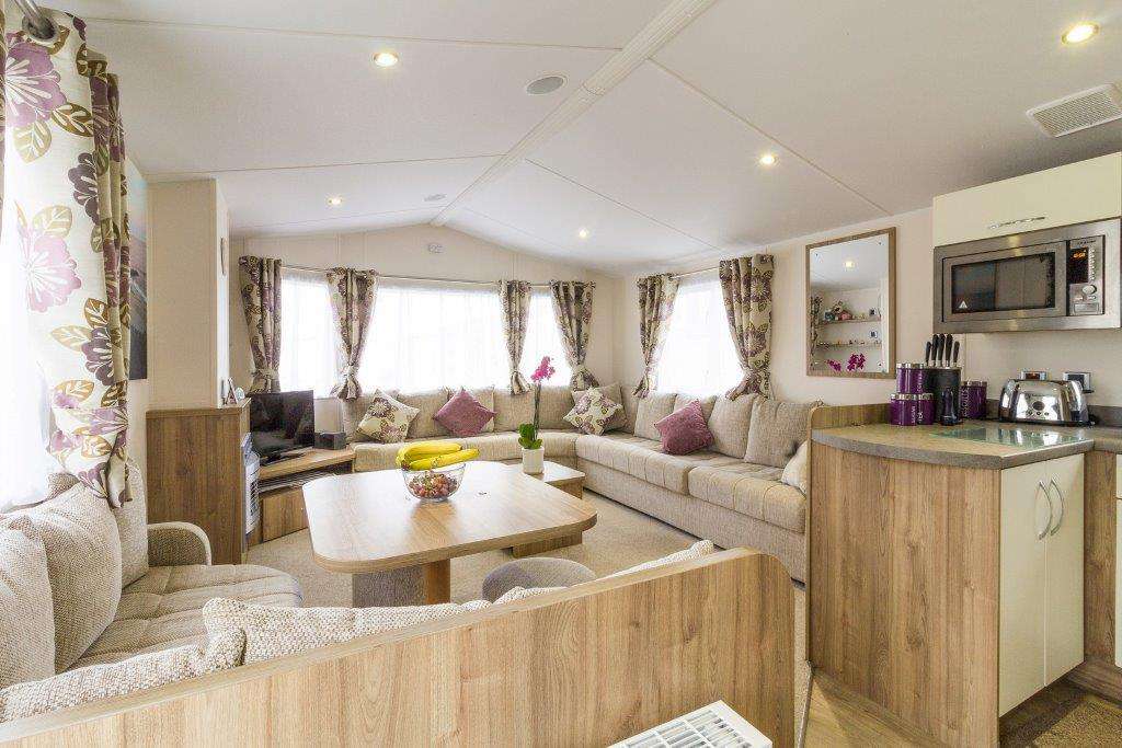 Don't forget to download your loyalty card after staying in this caravan for hire.