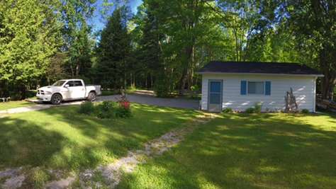 Backside of cottage