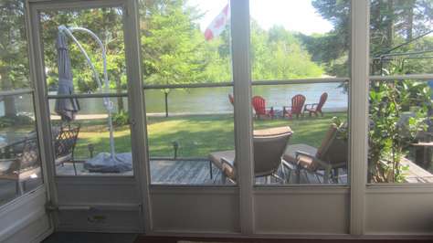 View from the sunroom