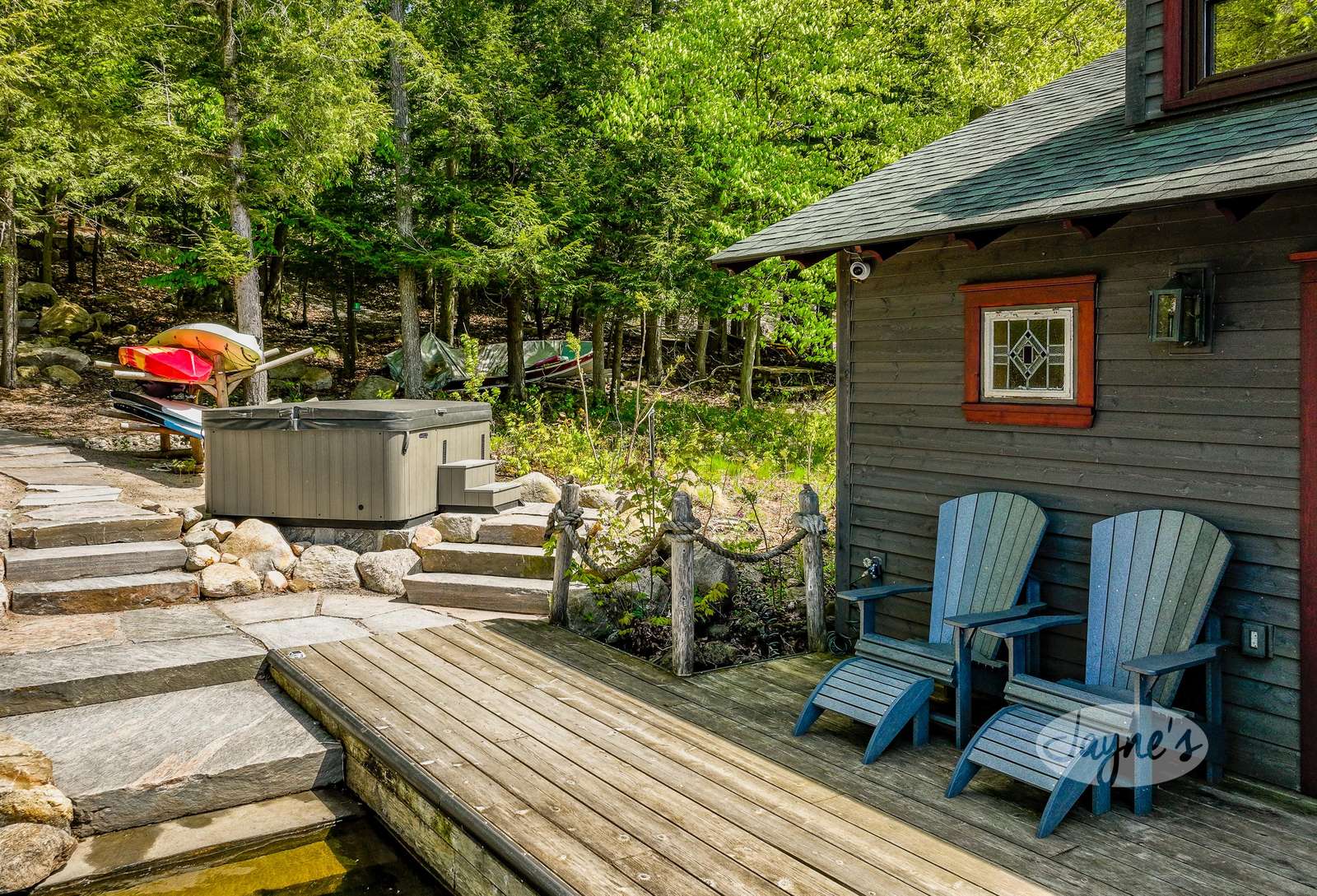 Boathouse & Hot Tub