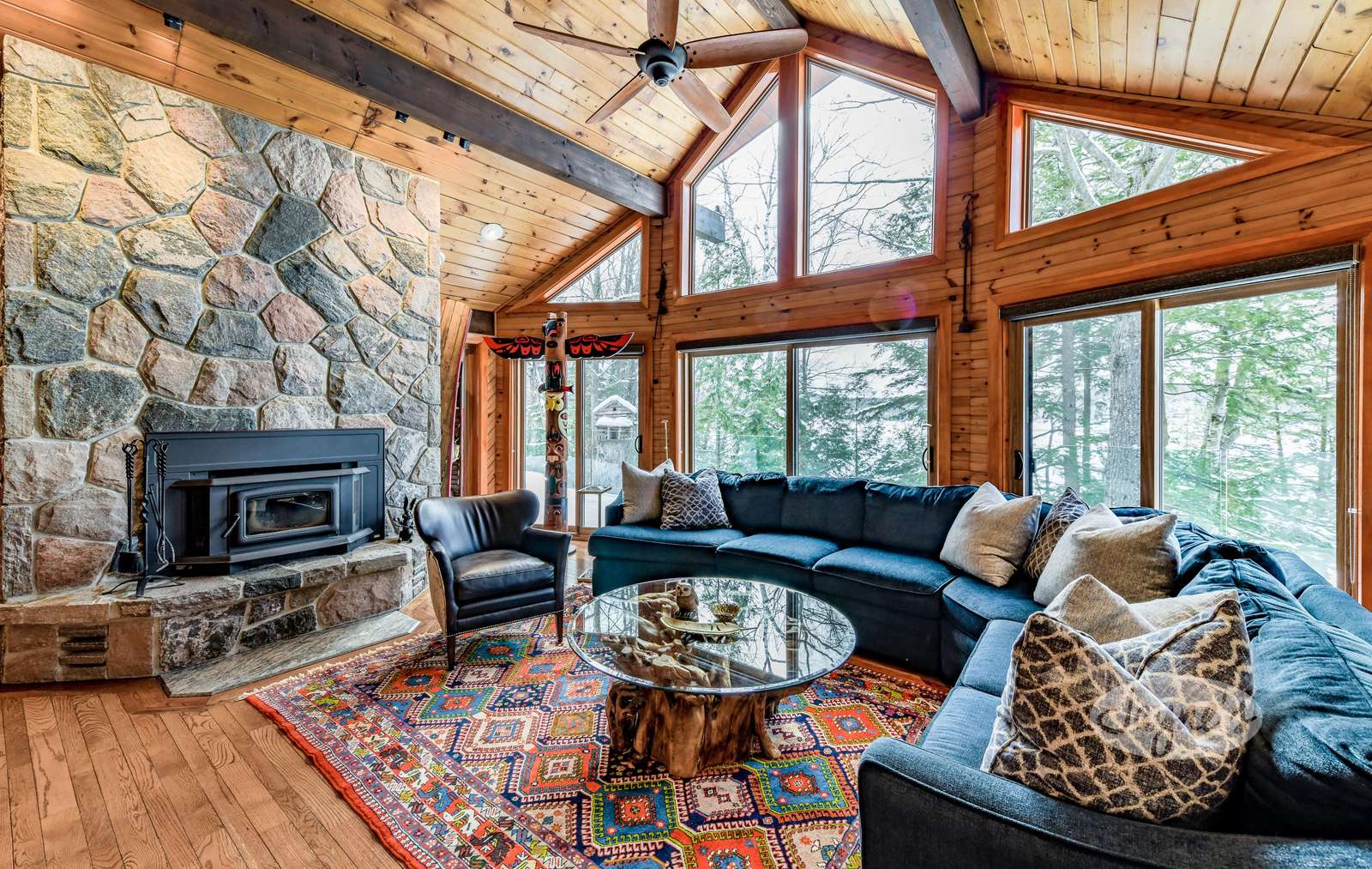 Great Room & Fireplace