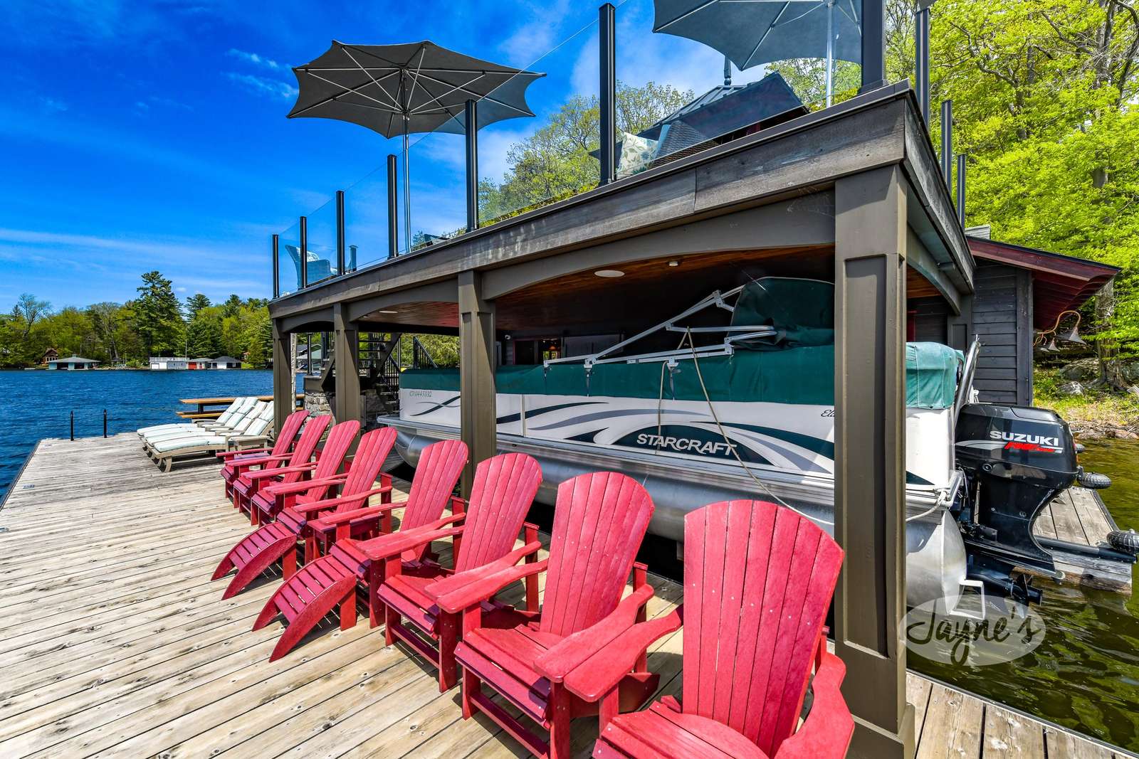 Boathouse Dock & Seating
