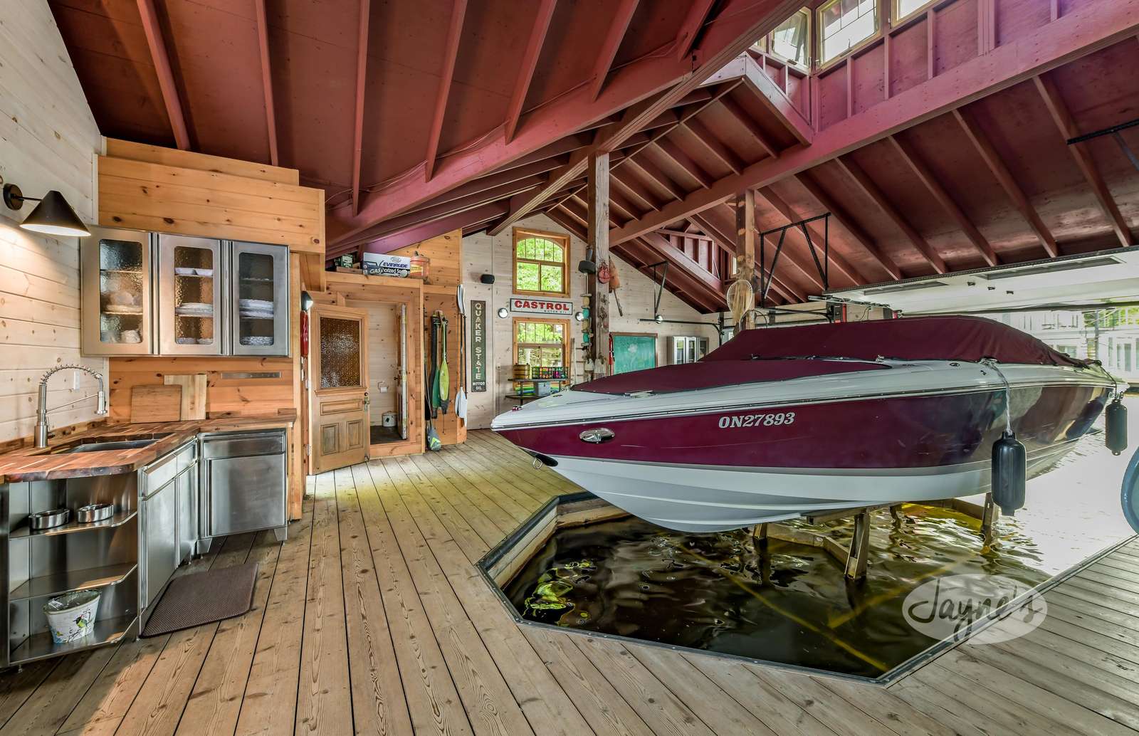 Boathouse Interior